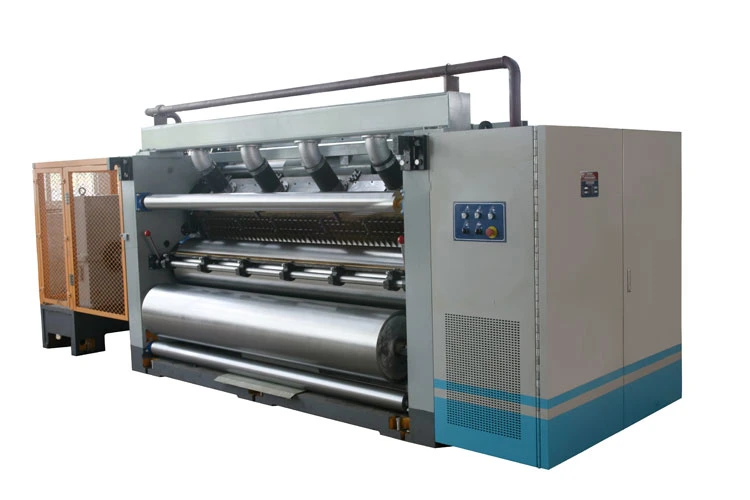 Corrugated Cardboard Carton Box Single Facer Machine